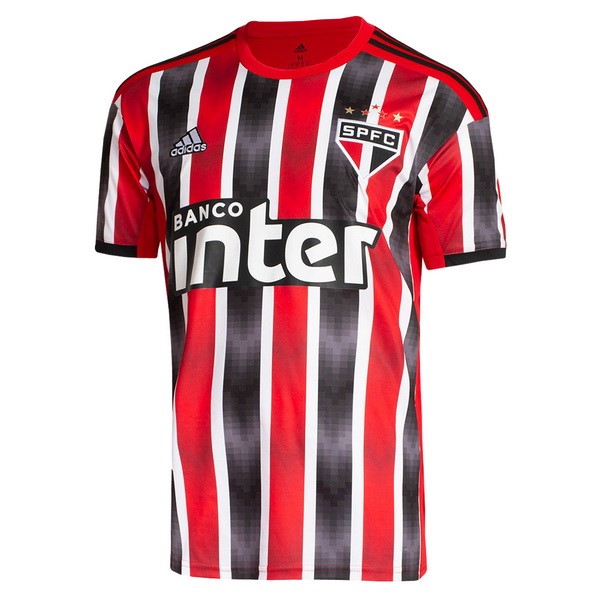 Camiseta São Paulo Replica Segunda Ropa 2019/20 Rojo